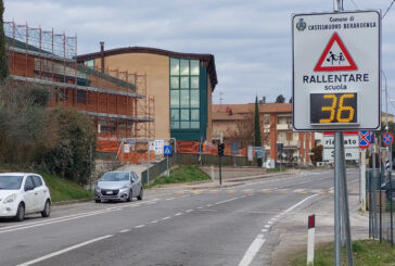 Castelnuovo: installati pannelli per rilevamento velocità presso scuole e centri abitati