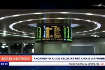 ANDAMENTO A DUE VELOCITÀ PER CINA E GIAPPONE