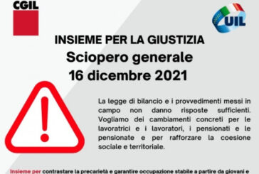 Sciopero generale Cgil-Uil: la Toscana alla manifestazione a Roma
