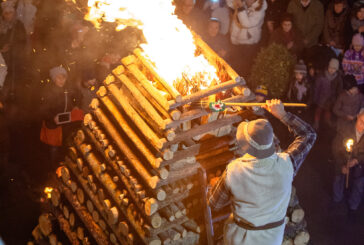 Torna il secolare Natale di fuoco di Abbadia San Salvatore