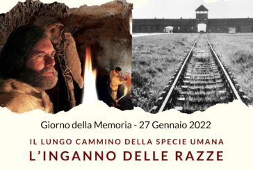 Il lungo cammino della specie umana: “L’inganno delle razze” ai Fisiocritici