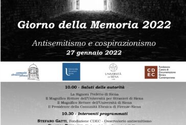 Incontro su antisemitismo e cospirazionismo nel Giorno della Memoria