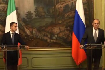 Di Maio incontra Lavrov "Possibile soluzione diplomatica sull'Ucraina"