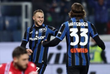 L'Atalanta travolge la Sampdoria e avvicina la Juventus