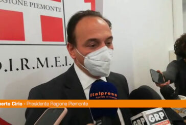 Vaccino, Cirio "Nessun ritardo in Piemonte, Novavax da fine mese"