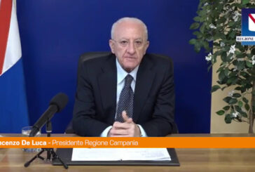 Covid, De Luca: "Campania verso la zona bianca"