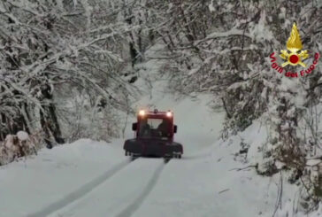 Neve in Irpinia, 50 interventi dei vigili del fuoco