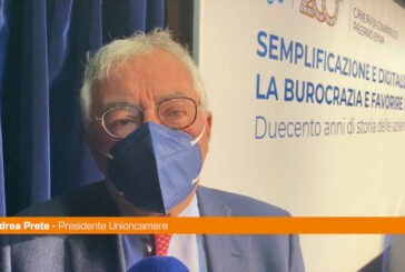 Unioncamere, Prete "Per obiettivi Pnrr serve semplificazione