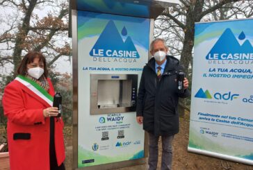 AdF: a Chiusdino taglio del nastro per la casina dell’acqua 