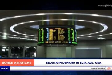 SEDUTA IN DENARO PER I LISTINI ASITICI IN SCIA AGLI USA, IN EVIDENZA HONG KONG (+2%)