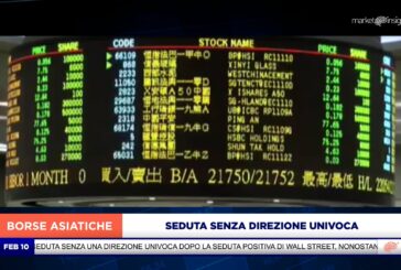 SEDUTA SENZA DIREZIONE UNIVOCA PER I LISTINI ASIATICI ASPETTANDO DATI INFLAZIONE USA