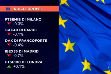 FRENATI ANCORA DALLE TENSIONI GEOPOLITICHE NEL FINALE, MILANO TERMINA A -0,3%