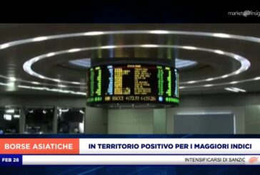SEDUTA PREVALENTEMENTE POSITIVA PER I MAGGIORI INDICI ASIATICI