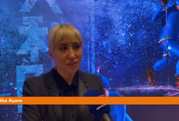 Malika Ayane alla cerimonia di chiusura delle Olimpiadi di Pechino