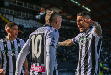Udinese-Sampdoria 2-1, in gol Deulofeu e Udogie