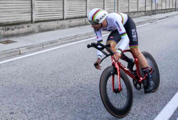 Tirreno-Adriatico, Ganna vince crono ed è prima maglia azzurra