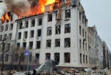 Ucraina, sotto attacco dei russi la città di Dnipro