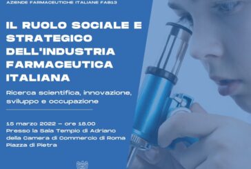 Industria farmaceutica italiana, 1,2 mld di investimenti in ricerca