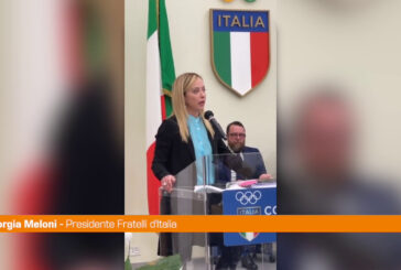 Covid, Meloni: "Miope aver penalizzato le attività sportive"