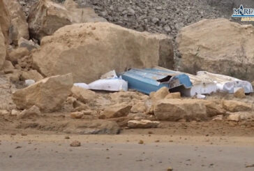 Agrigento, a Realmonte crolla la collina di Capo Rossello