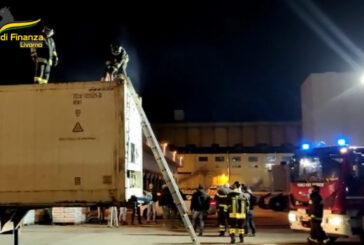 Livorno, sequestrati 158 chili di cocaina