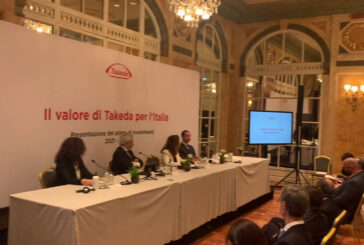 Takeda, in Italia 275 mln di investimenti in 5 anni