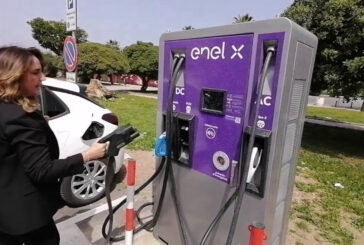 Enel inaugura a Palermo stazione ricarica veloce per veicoli elettrici
