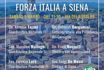 Forza Italia inaugura la nuova sede di Siena