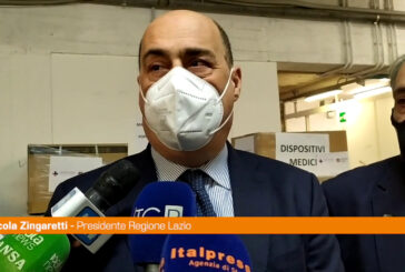 Zingaretti: "Tutto il Lazio mobilitato a sostegno del popolo ucraino"