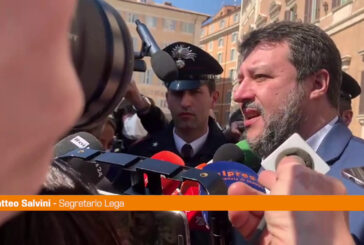 Salvini "Ho apprezzato Zelensky, le armi non sono la soluzione"