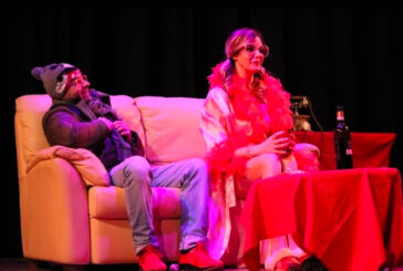 Alessia Fabiani e Antonio Ricchiuti al Teatro Caos con la commedia “Lui e lei”