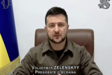 Zelensky al Parlamento italiano: "Immaginate Genova come Mariupol"