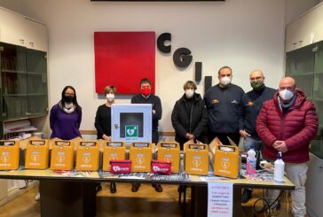CGIL e ‘Siena Cuore’: 9 defibrillatori nelle principali Camere del Lavoro