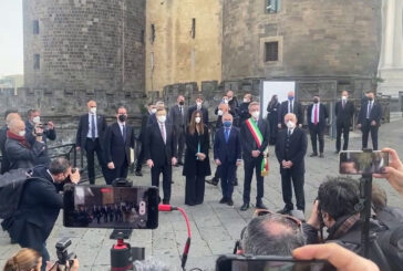 Draghi al Maschio Angioino, firmato il “Patto per Napoli"