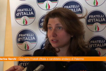 Comunali Palermo, Varchi "Fdi in campo per l'unità del centrodestra"