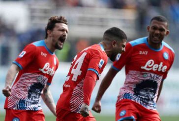 Il Napoli passa a Bergamo, battuta l'Atalanta 3-1
