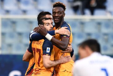 La Roma espugna Marassi, contro la Samp basta Mkhitaryan