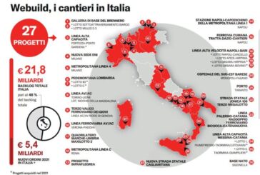 Infrastrutture, il Progetto Italia di Webuild è ormai completato