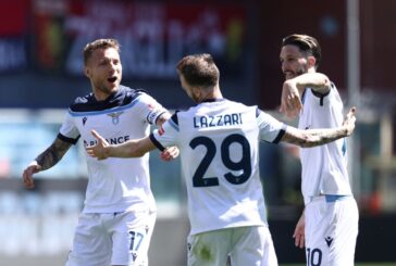 Immobile trascina la Lazio a Marassi, Genoa sconfitto 4-1