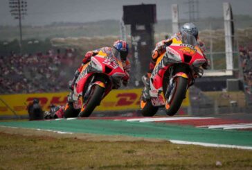 Venerdì bagnato a Portimao, le Honda comandano le libere