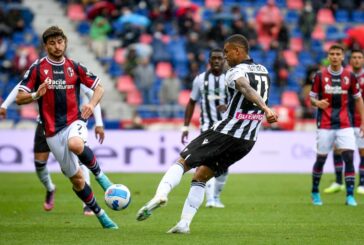 Bologna e Udinese pareggiano 2-2 al Dall'Ara