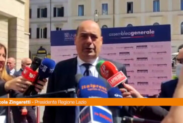 Zingaretti "Lazio protagonista della rinascita del Paese"