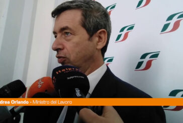 Lavoro, Orlando "Da Fs e Inail impegno per la sicurezza"