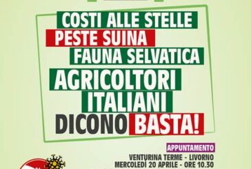 Agricoltori senesi alla mobilitazione Cia del 20 aprile