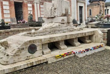 Presentati i lavori al monumento dei contradaioli defunti al Laterino