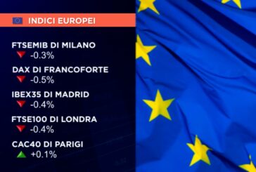 APERTURA DEBOLE PER L’EUROPA, FTSE MIB DI MILANO A -0,3%