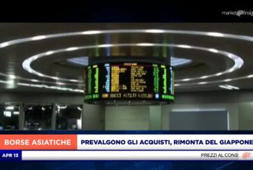 PREVALGONO GLI ACQUISTI SUI LISTINI ASIATICI CON LA RIMONTA DEL GIAPPONE