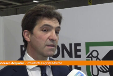 Acquaroli "Settore all'avanguardia quello del vino marchigiano"