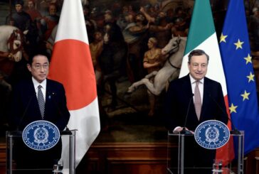 Ucraina, Draghi "Impegno Italia e Giappone per la tregua"