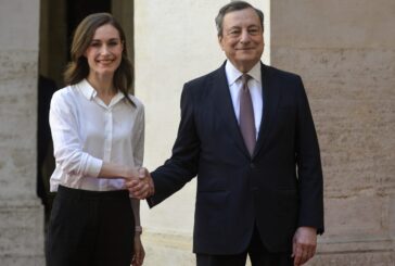 Nato, Draghi "Dall'Italia pieno appoggio a Finlandia e Svezia"